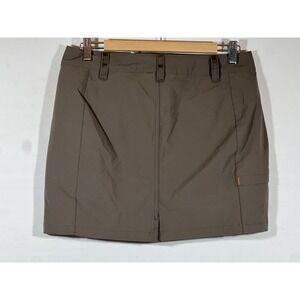 Orvis Skort Womens 8 Brown Outdoor Hiking Travel UPF
